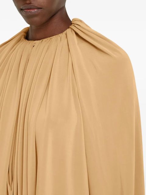 Ferragamo blouse with back slit detail - Neutrals