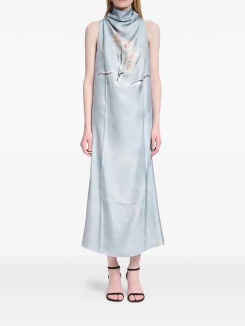 Altuzarra Noori floral-print maxi dress - Blue - zdjęcie produktu nr 2