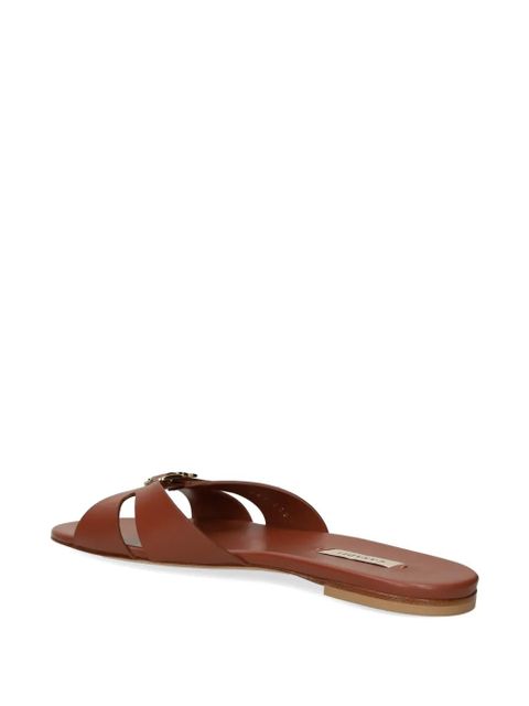 Casadei leather sandals - Brown