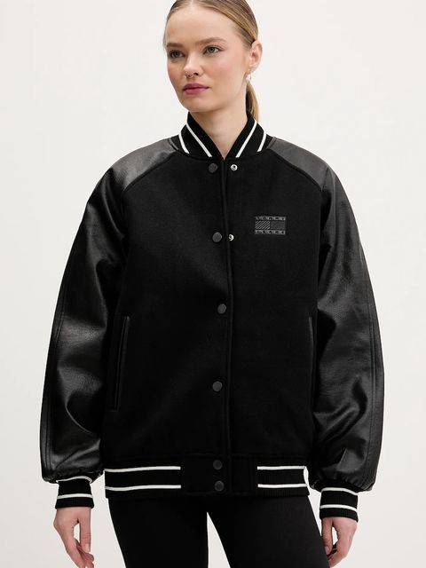 Tommy Jeans kurtka z dodatkiem wełny - zdjęcie produktu nr 1