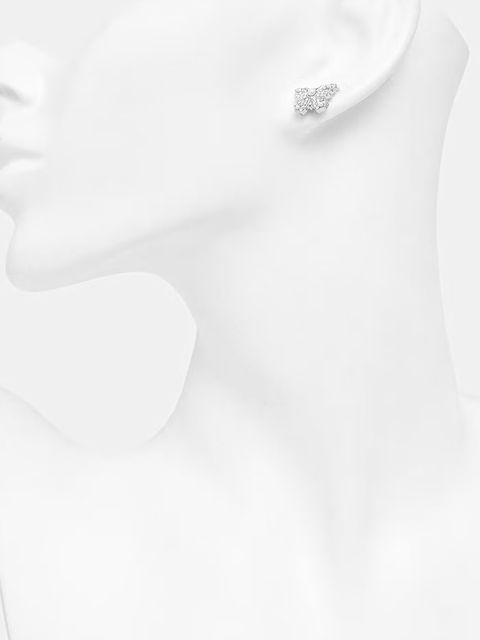 Guess kolczyki damskie ze stali nierdzewnej BORBOLETA - zdjęcie produktu nr 1