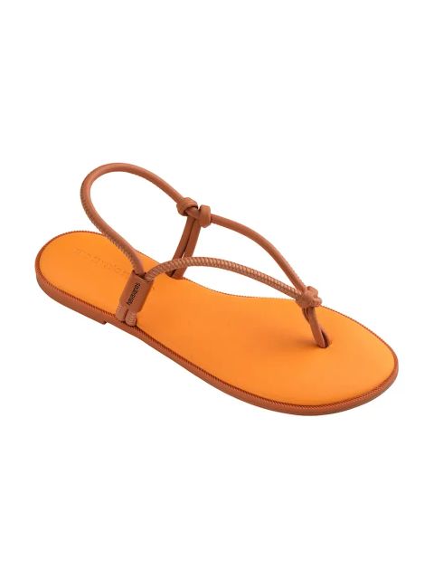Havaianas sandały UNA ACAI CERRADO damskie kolor pomarańczowy 4149616.4919
