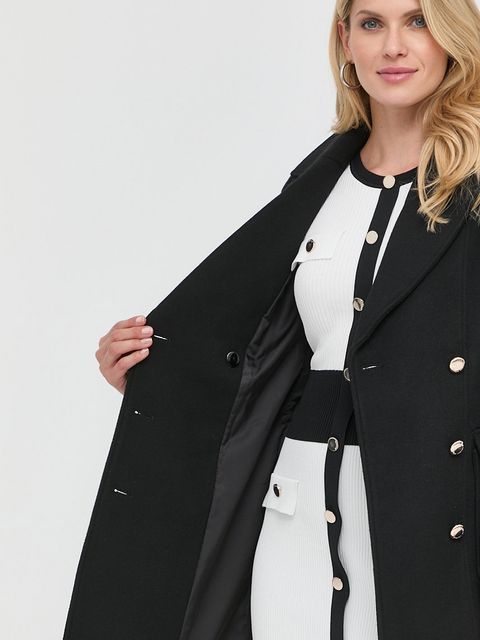 Morgan płaszcz z domieszką wełny