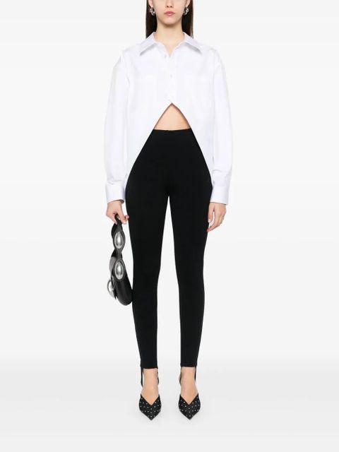 Alexander Wang exaggerated split front shirt - White - zdjęcie produktu nr 2