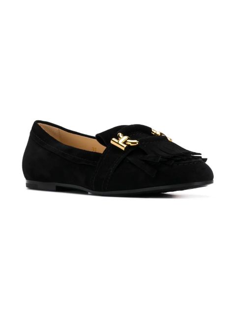 Tod's tassel loafers - Black
