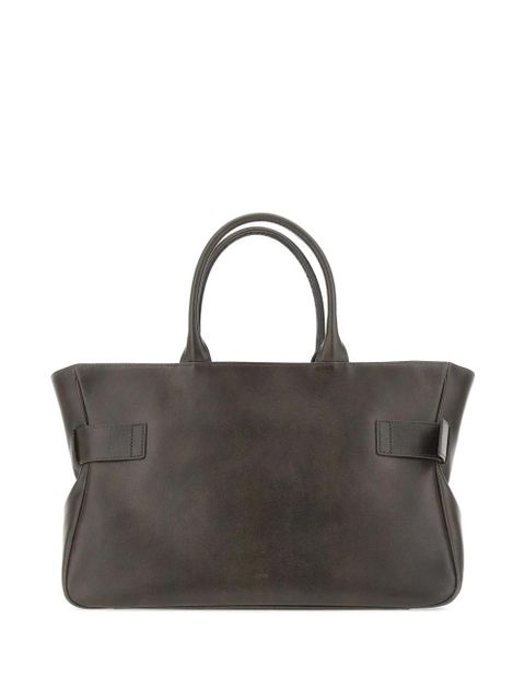 Osoi Brocle buckle charm leather tote bag - Brown - zdjęcie produktu nr 2