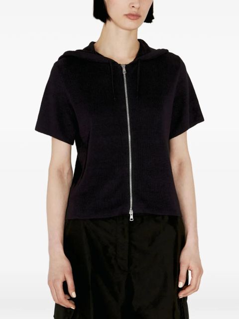 OUR LEGACY short-sleeve hoodie - Black - zdjęcie produktu nr 1