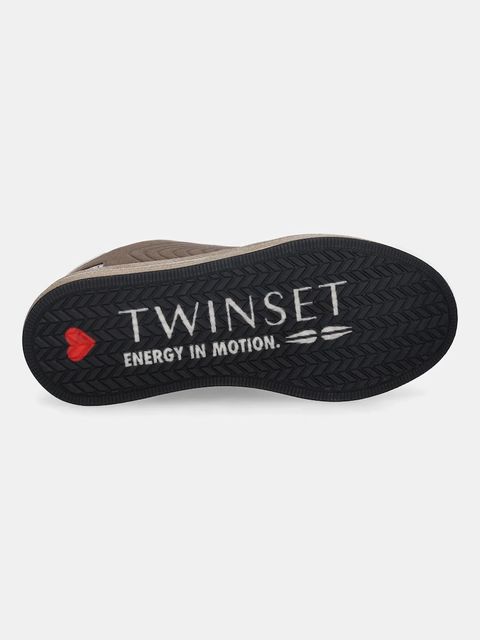 Twinset sneakersy damskie kolor brązowy 252TGT01E - zdjęcie produktu nr 2