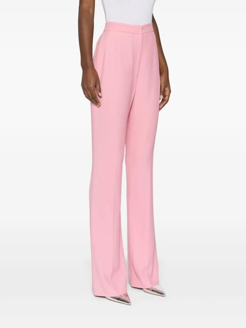 Alexander McQueen flared tailored trousers - Pink