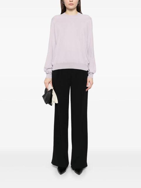 Jil Sander superfine sweater - Purple