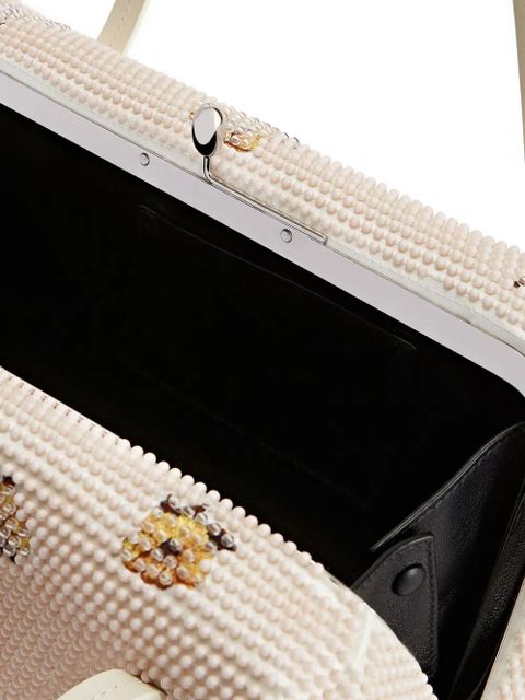 Jil Sander small Goji Pillow tote bag - White