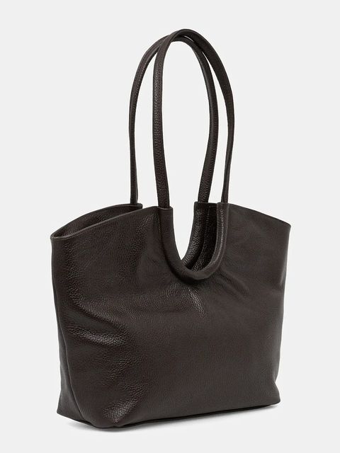 Answear.LAB torebka skórzana kolor brązowy - zdjęcie produktu nr 2