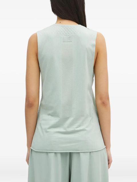 MM6 Maison Margiela x Salomon print sleeveless vest - Blue