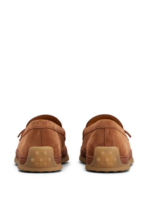 Tod's suede loafers - Brown