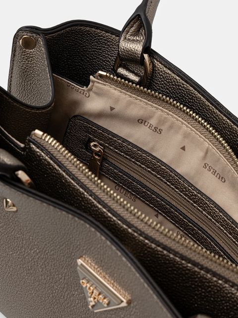 Guess torebka MERIDIAN kolor srebrny HWBG69 74090