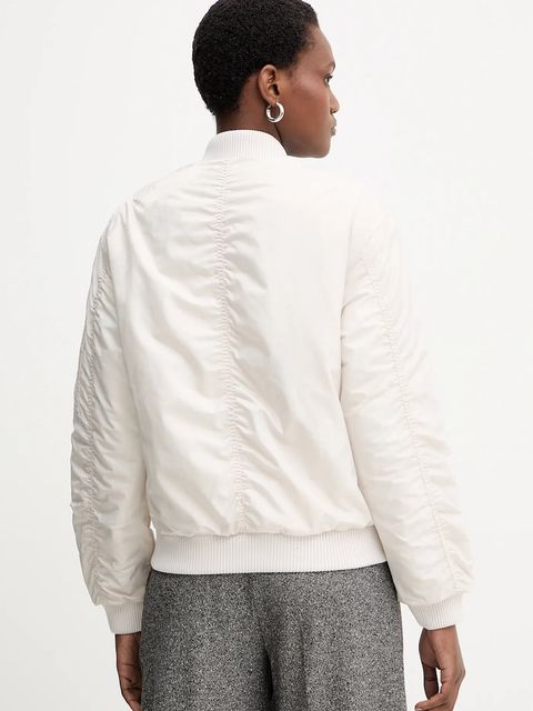 Guess kurtka bomber PHILOMENE kolor beżowy zimowa W5YL08 WHDK2