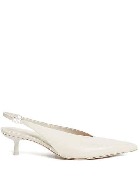 Simkhai 45mm Slingback kitten heel pumps - Neutrals - zdjęcie produktu nr 1