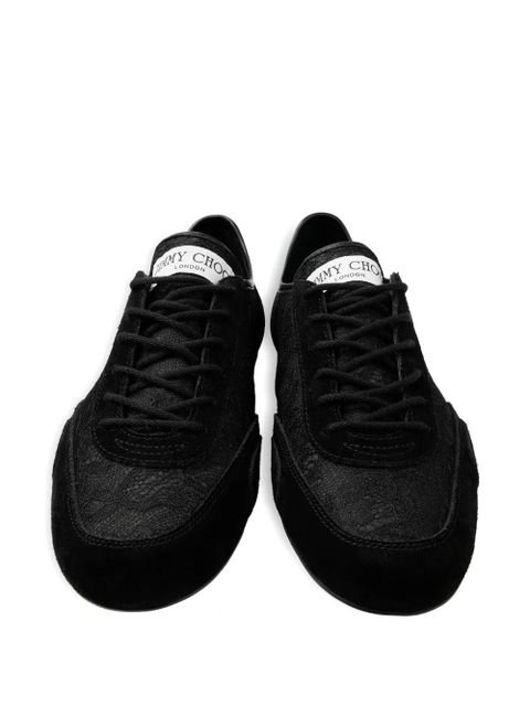Jimmy Choo Sunny F lace sneakers - Black