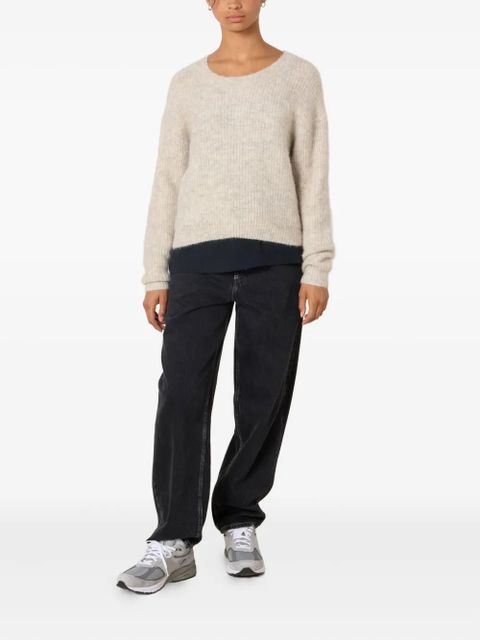 American Vintage East round-neck sweater - Neutrals - zdjęcie produktu nr 2