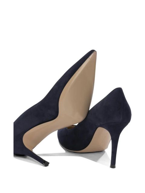 Gianvito Rossi pointed-toe pumps - Blue