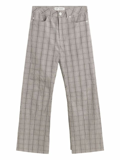 OUR LEGACY Moto Cut trousers - Grey - zdjęcie produktu nr 1