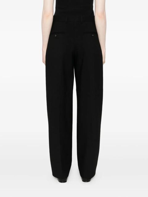 TOTEME pleated trousers - Black