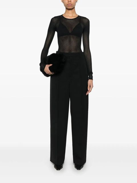 WARDROBE.NYC x RHW palazzo trousers - Black - zdjęcie produktu nr 2