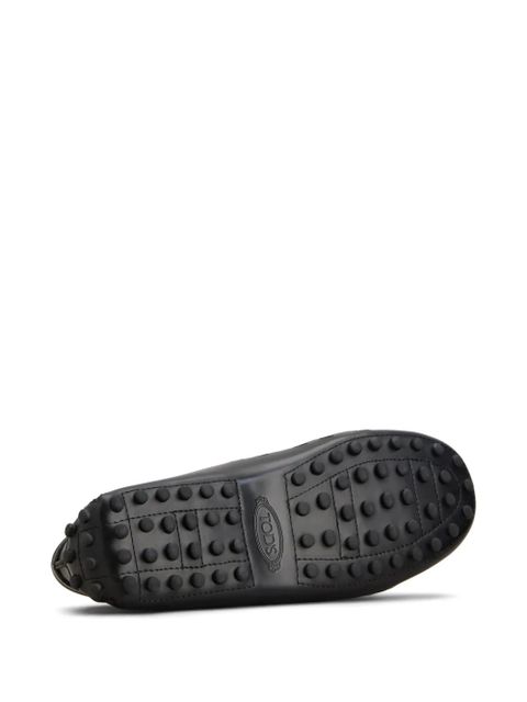 Tod's perforated loafers - Black - zdjęcie produktu nr 2