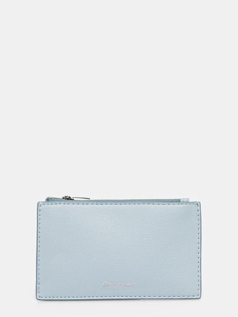 Calvin Klein portfel damski kolor niebieski LV04F1090G - zdjęcie produktu nr 1