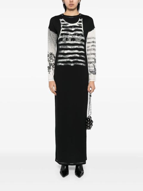 Jean Paul Gaultier Tattoo dress - Black - zdjęcie produktu nr 2