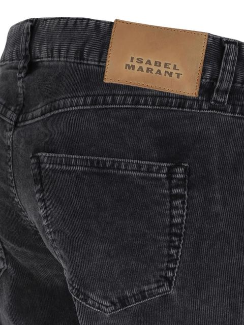 ISABEL MARANT patch pocket jeans - Black