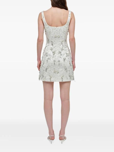 Simkhai Viva beaded mini dress - White