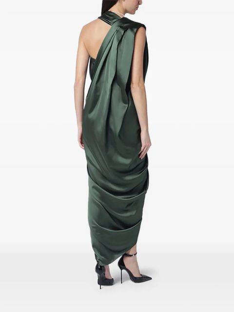 Vivienne Westwood draped split dress - Green