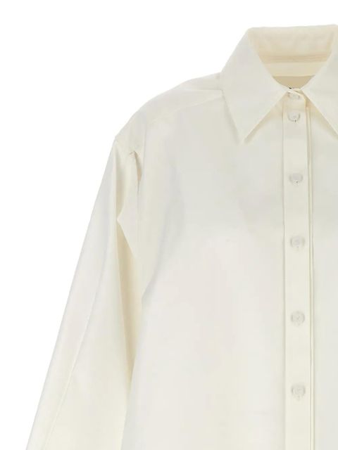 Jil Sander Cut-out armhole shirt - White
