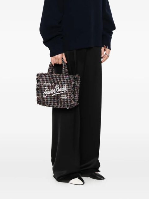 MC2 Saint Barth fringed tote bag - Black - zdjęcie produktu nr 2