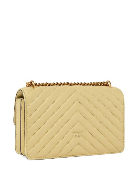PINKO mini Love Bag One quilted shoulder bag - Neutrals - zdjęcie produktu nr 2