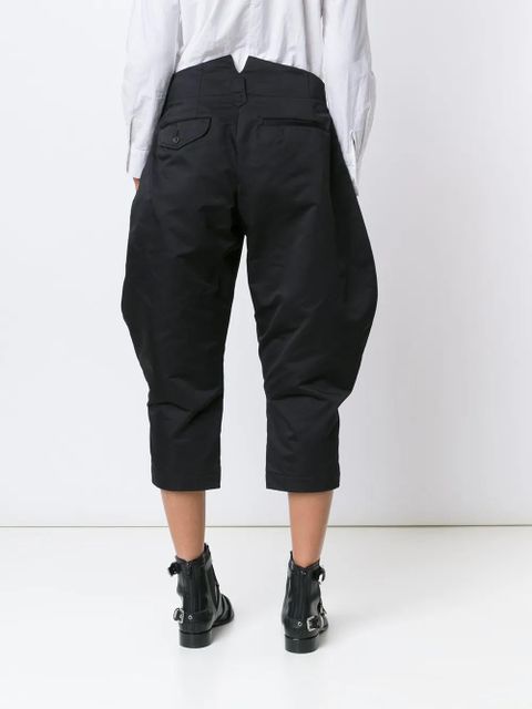 Comme Des Garçons 'Jodhpur' circle trousers - Black