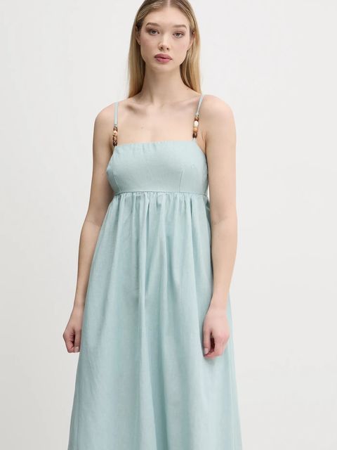 Abercrombie & Fitch sukienka lniana