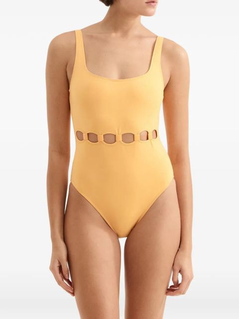 ERES cutout replay swimsuit - Yellow