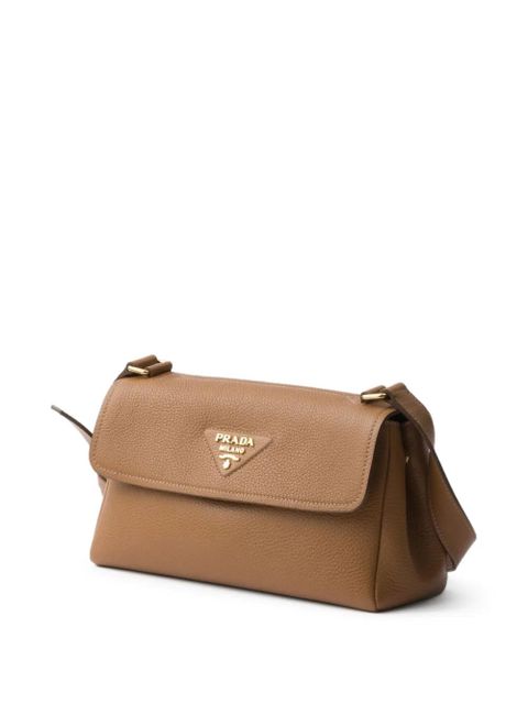 Prada small leather shoulder bag - Brown