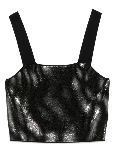 Maje rhinestone-embellished top - Black - zdjęcie produktu nr 1