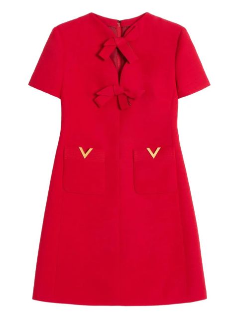Valentino Garavani Crepe Couture mini dress - Red - zdjęcie produktu nr 1