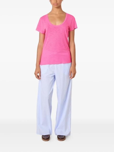 American Vintage Jacksonville scoop-neck T-shirt - Pink - zdjęcie produktu nr 2