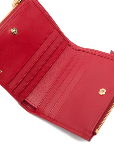 Miu Miu logo-detail wallet - Red