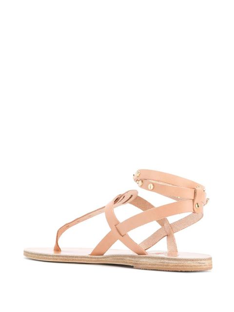 Ancient Greek Sandals studded T-bar sandals - Neutrals - zdjęcie produktu nr 2