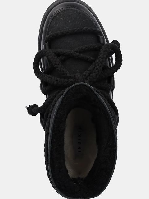 Inuikii śniegowce skórzane CLASSIC kolor czarny 3001.003.0022