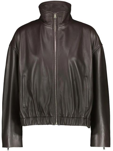 Yves Salomon leather jacket - Brown - zdjęcie produktu nr 1