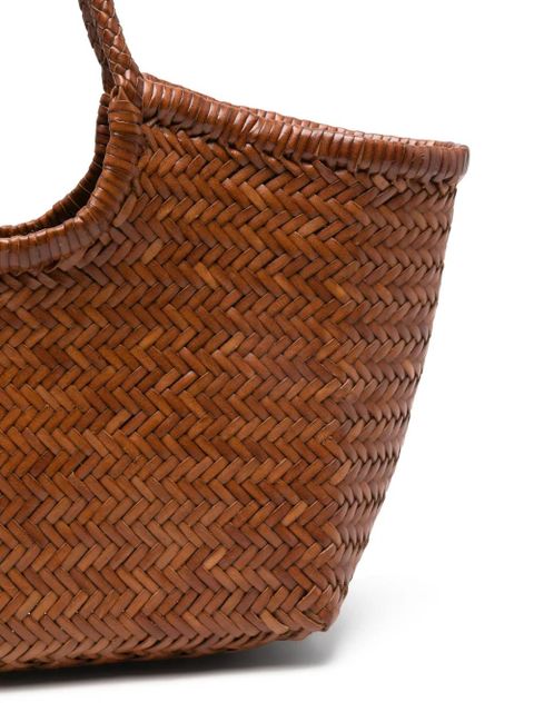 DRAGON DIFFUSION Nantucket woven tote bag - Brown