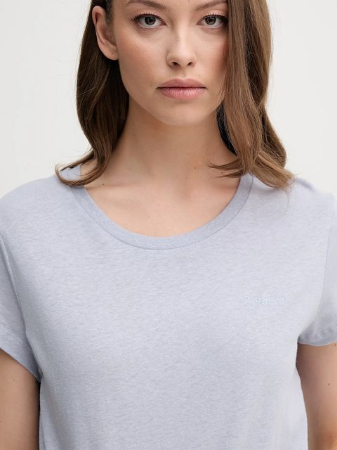 Pepe Jeans t-shirt lniany MEGAN