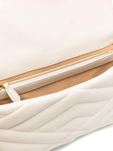 PINKO Classic Love Click Puff shoulder bag - White